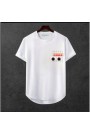 Erkek Oversize Ön Araba Baskili T-shirt Premium